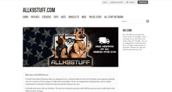 Desktop Screenshot of allk9stuff.com